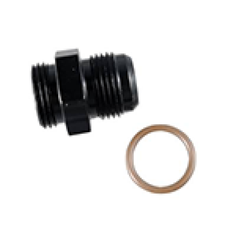 Fragola -4AN x 7/8-14 (10) Radius Fitting - Black 495112-BL 495112-BL User 1