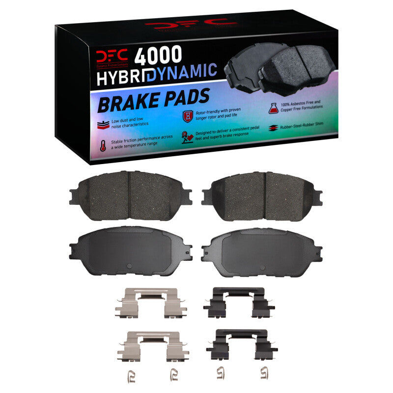 DFC DFC 4000 HybriDynamic Brake Pads Brakes, Rotors & Pads Brake Pads - OE main image
