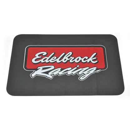 Edelbrock Fender Cover, EDEBROCK Racing, Black 2324 Photo - out of package