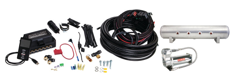 AIRLIFT 3P(1/4" Air Line,4 Gallon 7-Port Lightweight Raw Alum.VIAIR 444C Comp) 27684 Photo - Primary