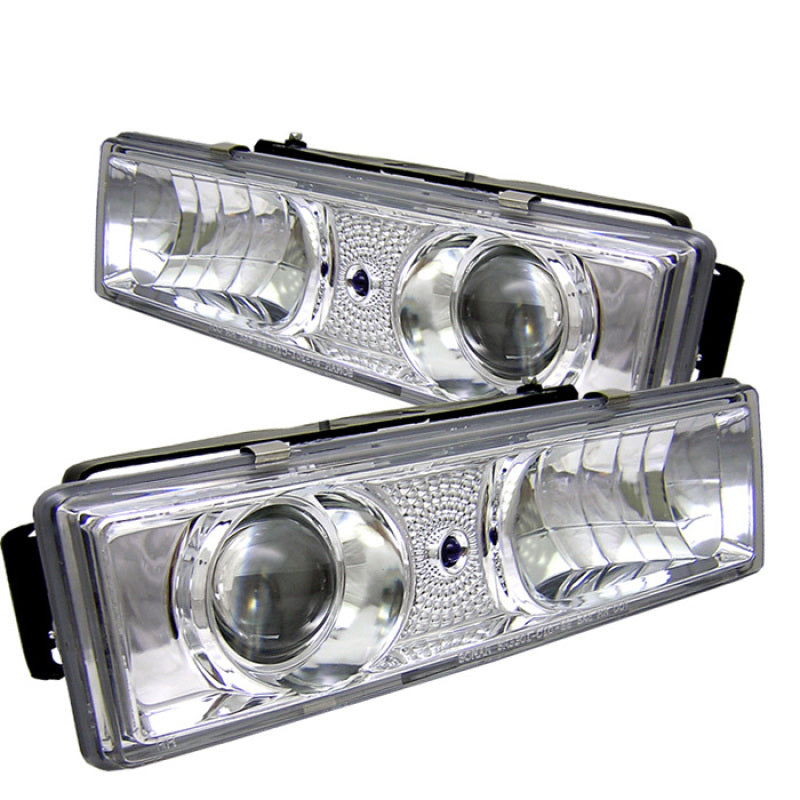 Spyder Chevy C/K Series 1500 88-99 Projector Headlights Chrm High 9005 (Not Include) PRO-YD-CCK88-C 5009296 5009296 Photo - Primary