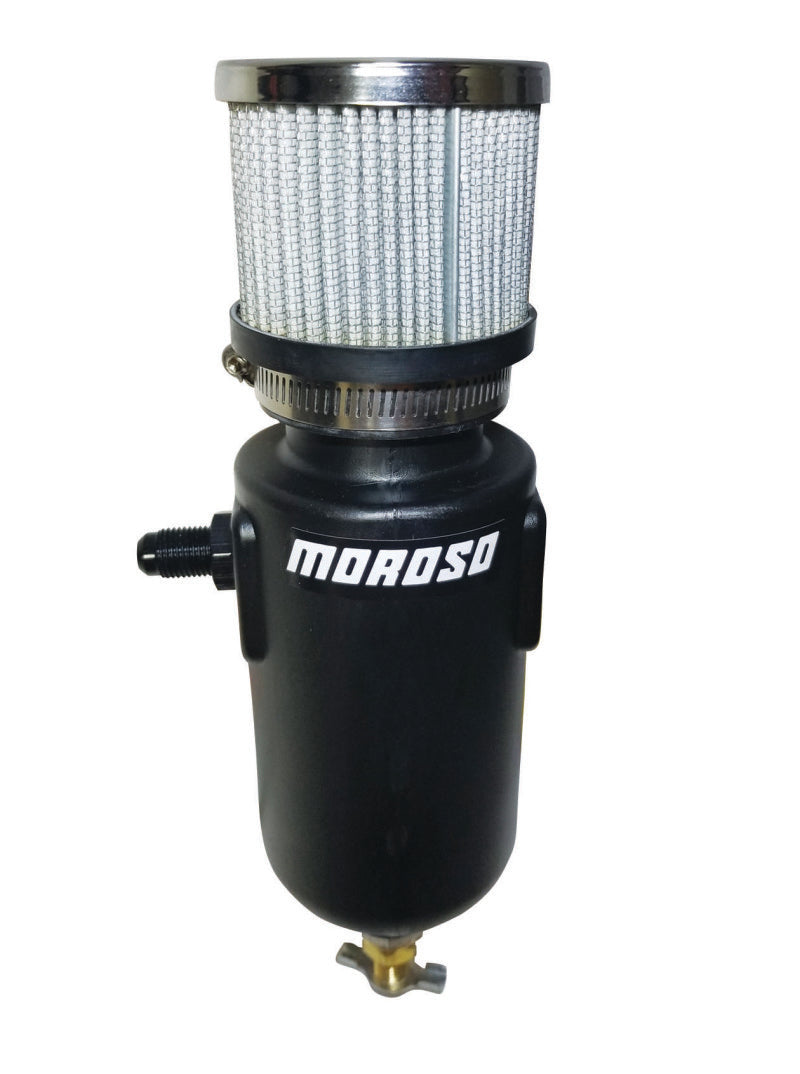 Moroso Tank, Breather, Poly., -6 AN Fitting 85406 Photo - Primary