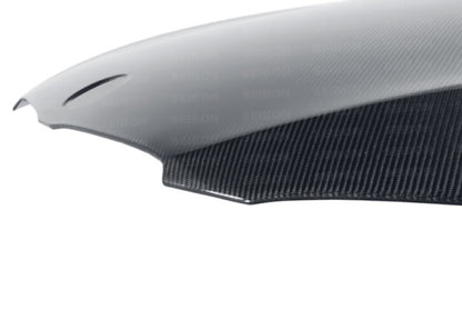 Seibon 10-12 BMW 3 Series E92 2DR LCI OEM-Style Carbon Fiber Hood HD1112BMWE922D-OE HD1112BMWE922D-OE Photo - Primary