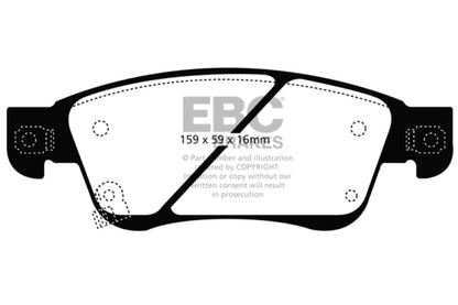 EBC Disc Brake Pad Set DP31807C Photo - Primary