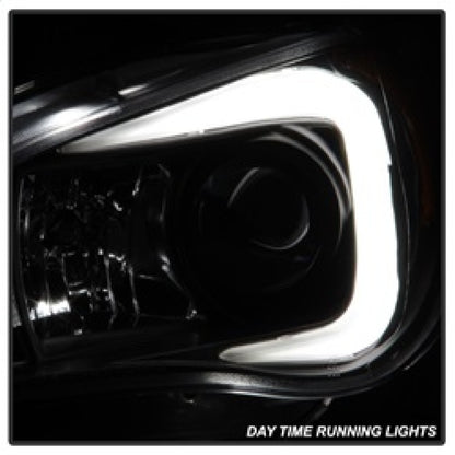 Spyder Subaru WRX 06-07 Projector Headlights - HID Model Only - Black PRO-YD-SWRX06-HID-LBDRL-BK 5083913 5083913 Photo - Unmounted