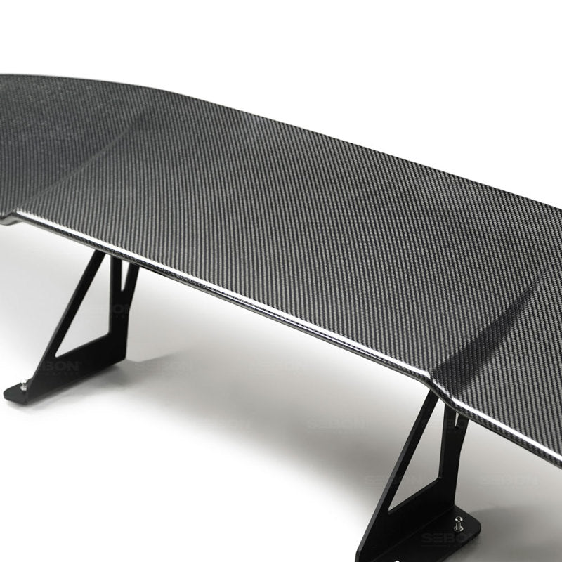 Seibon Carbon Fiber Rear Spoiler For 2015-2021 Subaru WRX/STi RS15SBIMP-GT Photo - Primary