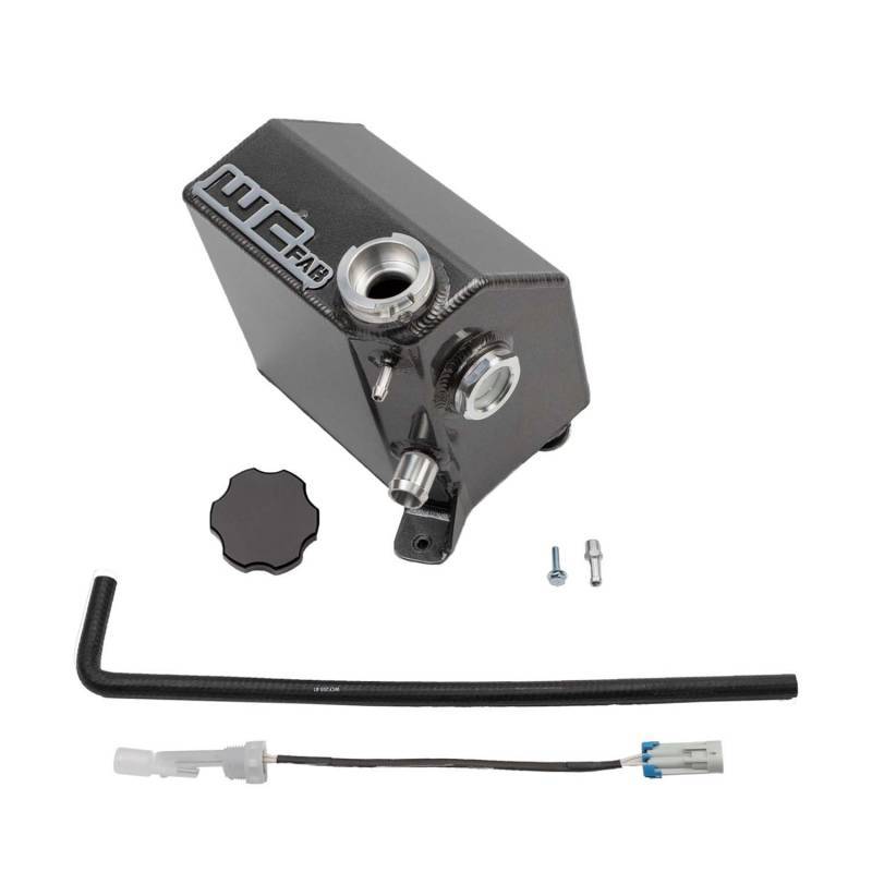 Wehrli 17-19 Chevrolet 6.6L L5P Duramax OEM Placement Coolant Tank Kit - Flat Black WCF100433-FB