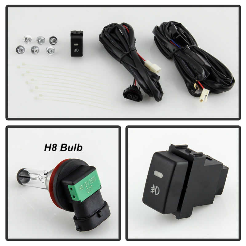 Spyder 16-18 Nissan Titan (w/o Auto Headlight) OEM Style Fog Lights w/Switch - Clear (FL-NT16-C) 9043307 9043307 User 3