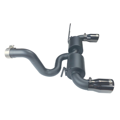 Injen 18-20 Jeep Wrangler JL L4-2.0L Turbo / V6-3.6L SS Axle-back Exhaust - Black SES5005BLK SES5005BLK Photo - out of package