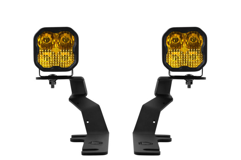 Diode Dynamics 15-20 Ford F-150/Raptor Sport SS3 LED Ditch Light Kit - Yellow Combo DD6568 DD6568 Photo - Primary