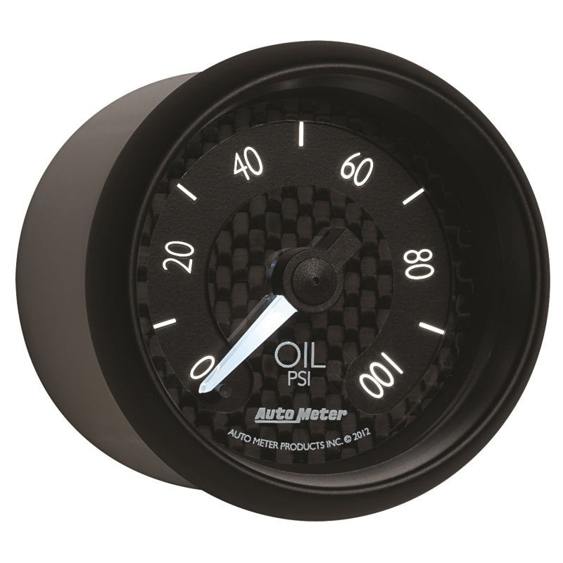 Autometer GT Series 52mm Full Sweep Electronic 0-100 PSI Oil Pressure Gauge 8053 8053 User 6