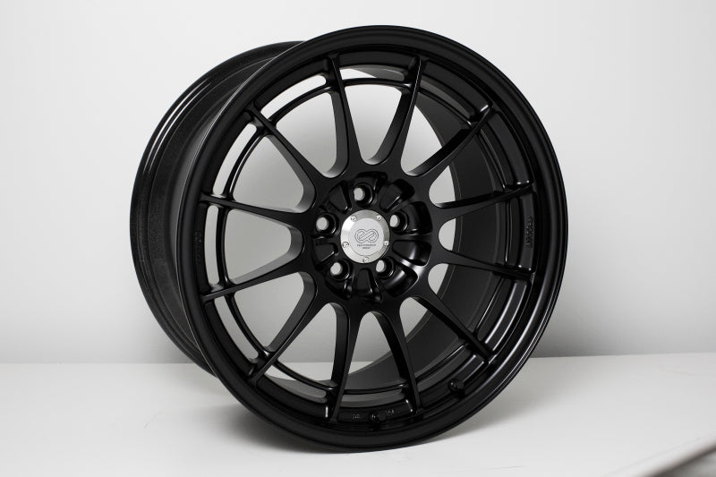 Enkei NT03+M 18x9.5 5x100 40mm Offset Black Wheel (Min Order Qty 40) 3658958040BK 3658958040BK Photo - Primary