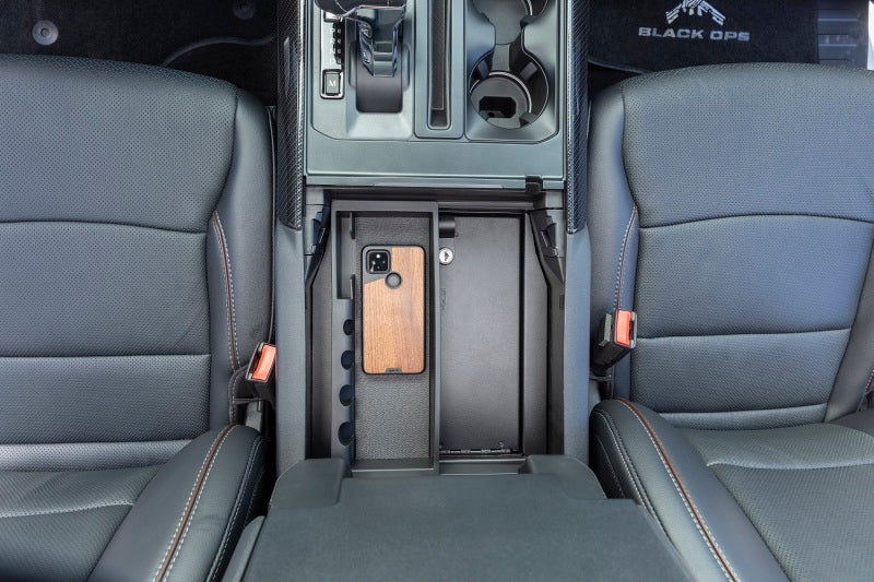 Tuffy Products Tuffy Ford F150 Console Safe W/ Combo Lock For W/ Flow Thru Console 376-01-A 376-01-A Photo - Mounted