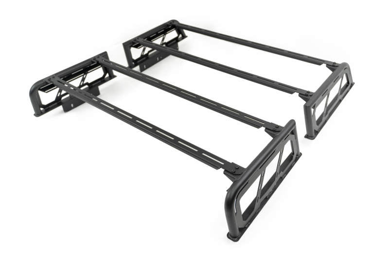 DV8 Offroad 07-23 Toyota Tundra / 09-23 Ford F150 Raptor MTO Series Bed Rack -  2pc Adj. RRUN-03 RRUN-03 Photo - Unmounted
