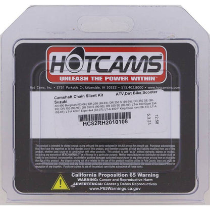 Hot Cams 03-06 AN 400 Burgman/90-93 DR 250 Camshaft Chain Silent Kit HC82RH2010108 HC82RH2010108 Photo - Primary