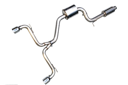 AWE Tuning VW MK7 GTI Touring Edition Exhaust - Chrome Silver Tips 3015-32046 3015-32046 Photo - Primary
