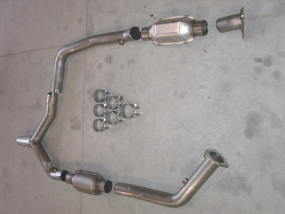 Stainless Works Chevy Camaro / Firebird 2000-02 Exhaust Catted CA0002DC CA0002DC Photo - Primary