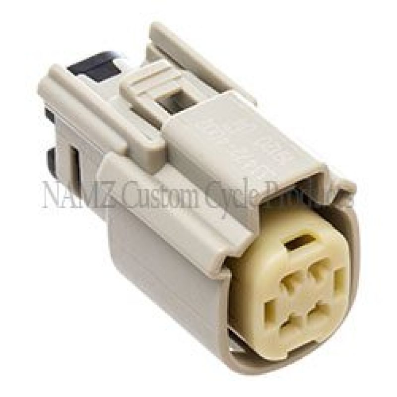 NAMZ 07-23 V-Twin Molex MX-150 4-Position Female Connector - Gray (HD 72444-07GY) NM-33472-4002 NM-33472-4002 Photo - Primary