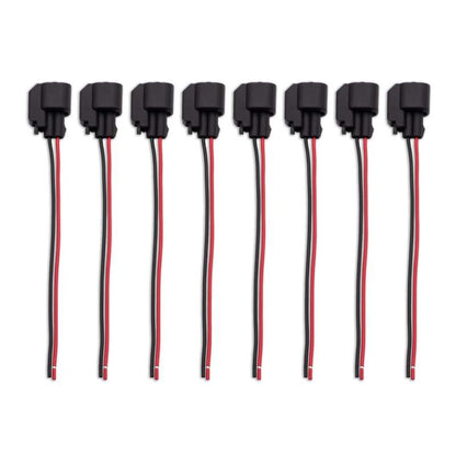 BLOX Racing Injector Pigtail Ev14 Female - Set Of 8 BXFU-00603-EV14-8 BXFU-00603-EV14-8 Photo - Primary