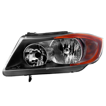 SPYDER xTune BMW E90 06-08 Sedan Halogen Model Only Driver Side Headlights - OEM Left HD-JH-BE90-H-OE-L 9035050 9035050 Photo - Primary