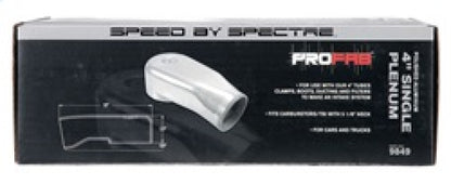 Spectre Plenum 4in. OD x 9in. (Air Cleaner to Stud Inlet) - Single 9849 9849 Photo - in package
