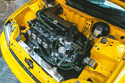 CSF Race Radiator 92-00 Honda Civic w/ K-Swap 94-01 Acura Integra 2850K Photo - Mounted