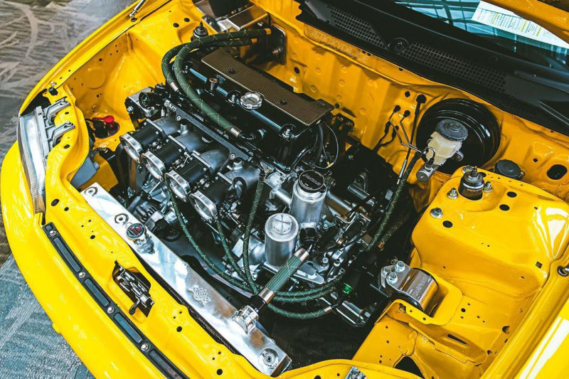 CSF Race Radiator 92-00 Honda Civic w/ K-Swap 94-01 Acura Integra 2850K Photo - Mounted
