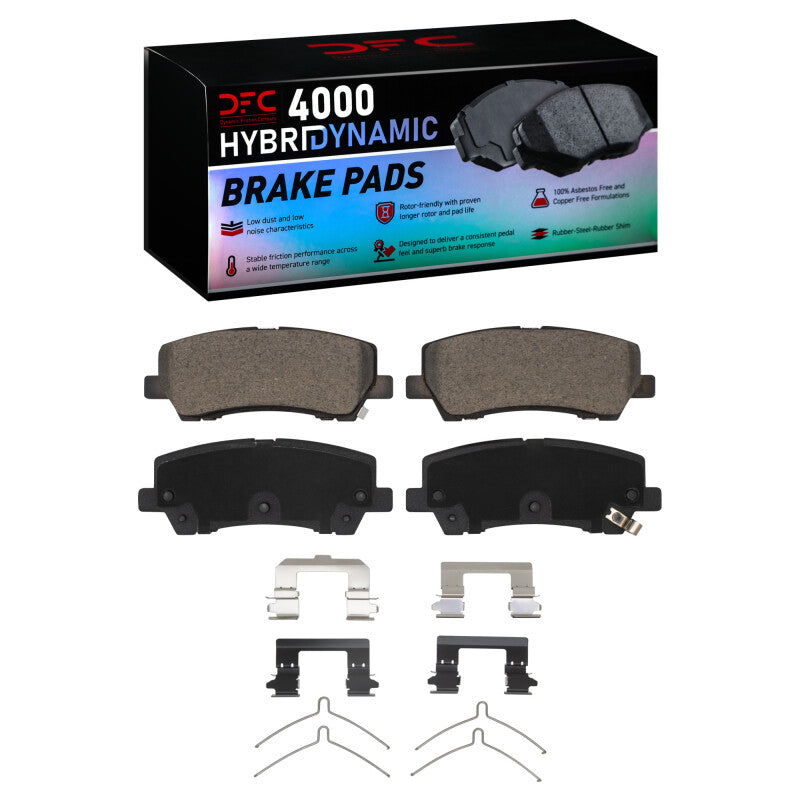 DFC DFC 4000 HybriDynamic Brake Pads Brakes, Rotors & Pads Brake Pads - OE main image