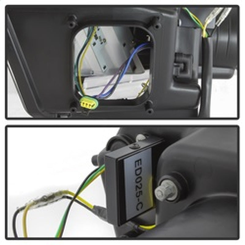 Spyder Ford Mustang 10-13 Projector Headlights - HID Model Only - Black PRO-YD-FM2010V2-HID-BK 5084569 5084569 Photo - Unmounted