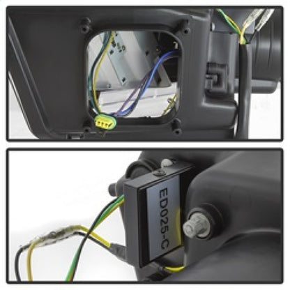 Spyder Ford Mustang 10-13 Projector Headlights - HID Model Only - Black PRO-YD-FM2010V2-HID-BK 5084569 5084569 Photo - Unmounted