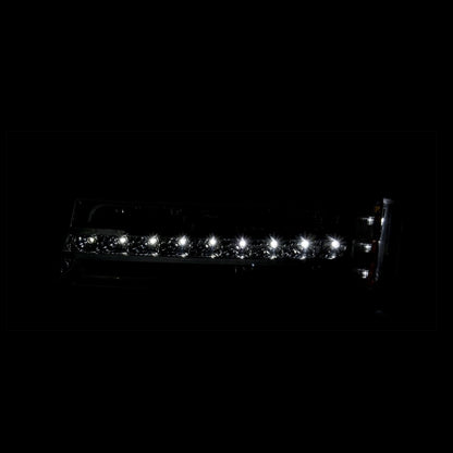 Anzo 2003-2006 Chevrolet Silverado 1500 LED Parking Lights Black w/ Amber R 511067 Photo - Unmounted