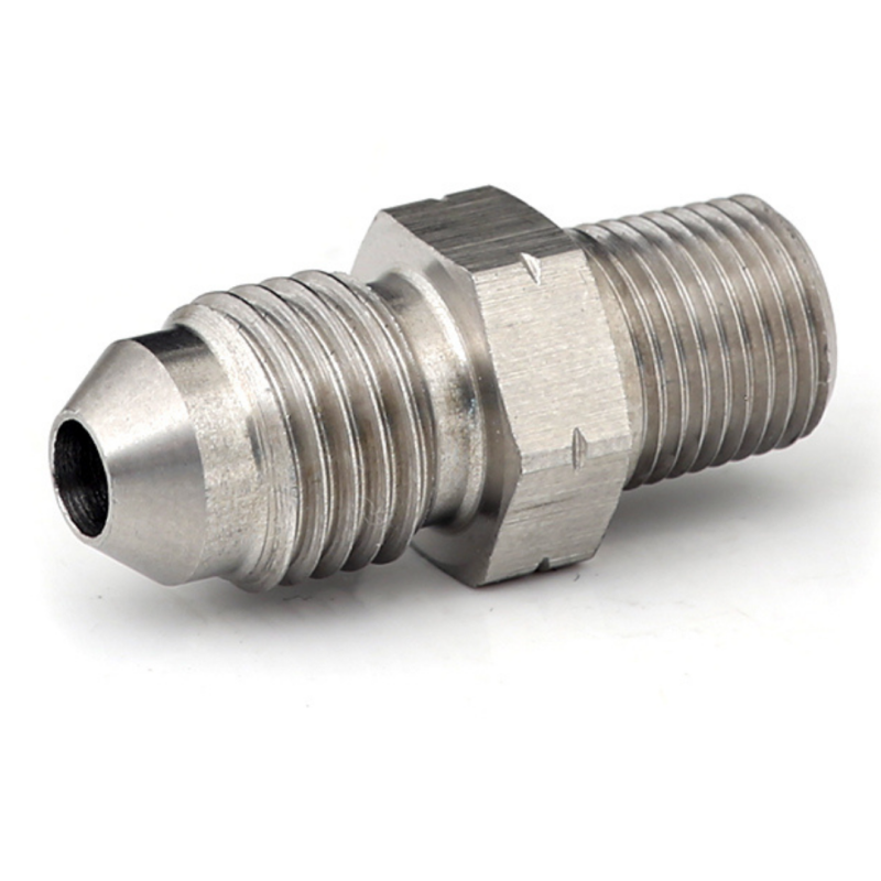 Go Fast Bits GFB 1/8in BSPT Male to -4AN Male Flare (Stainless Steel) 3847 3847 Photo - lifestyle view