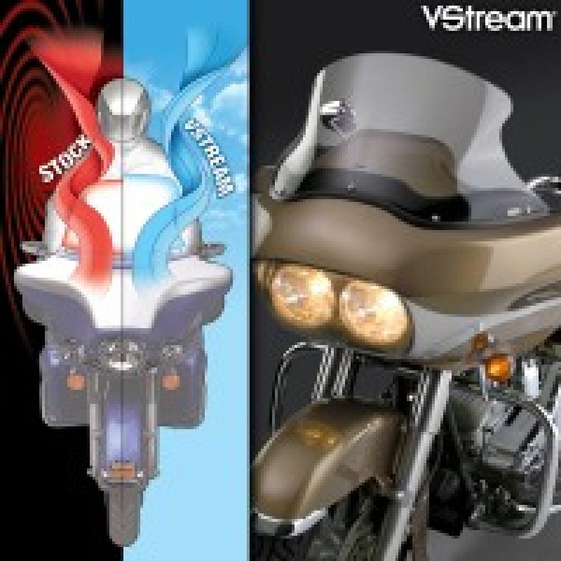 National Cycle 98-13 HD FLTR/X RoadGlide/FLTRU/FLTRUSE RoadGlide Ultra VS Mid/Std. Windshield-Tint N20425 N20425 User 1