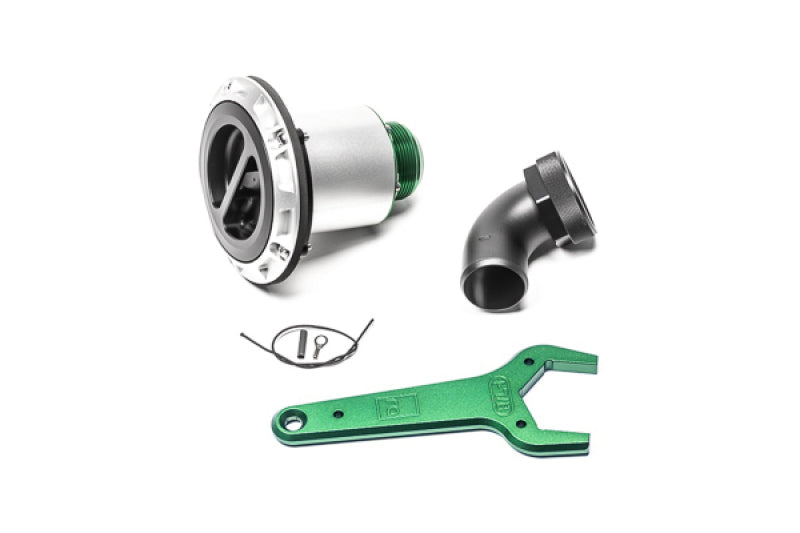 Radium Engineering Remote Mount Vented Standard Filler 1.5in Elbow 20-1105-V 20-1105-V Photo - Primary
