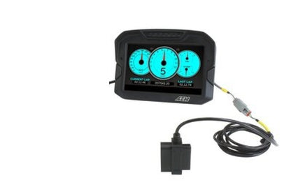 AEM Electronics CD-7/CD-7L Plug & Play Adapter Harness for OBDII CAN bus, Incl. Power 30-2217 Photo - out of package