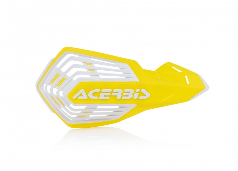 Acerbis X-Future Hguards Yel/Wht 2801961182