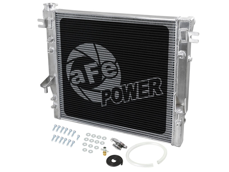 aFe BladeRunner Street Series Tube & Fin Aluminum Radiator 07-18 Jeep Wrangler (JK) V6-3.6L/3.8L 46-52001 46-52001 Photo - Primary