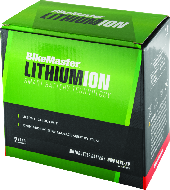 BikeMaster Lithium Ion 2.0 Battery BMP14Bl-FP 780855 780855 User 1