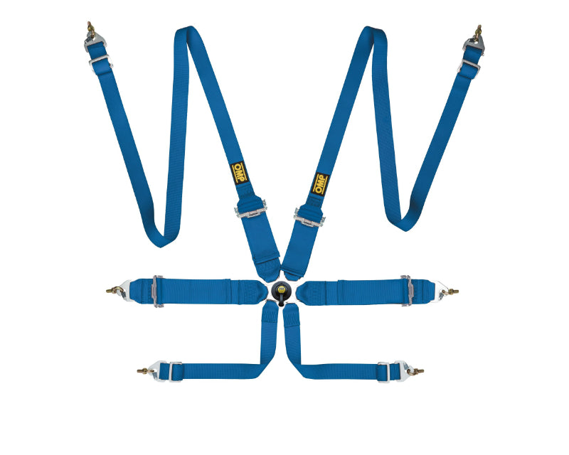OMP First 3/2 Racing Harness Blue DA0-0204-B02-041 DA0-0204-B02-041 Photo - Primary