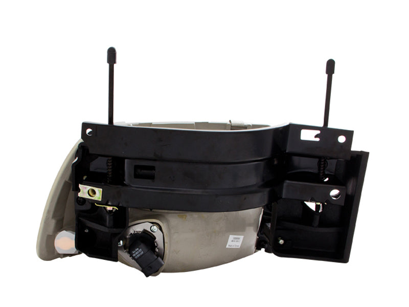 Anzo 1995-1997 Chevrolet Blazer Crystal Headlights Chrome 1pc 111078 Photo - Unmounted