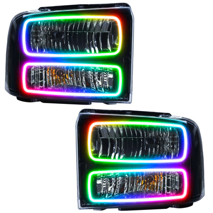 ORACLE Lighting Oracle 05-07 Ford F-250/350 SMD HL - Black - ColorSHIFT w/ Simple Controller 7161-504 7161-504 Photo - out of package