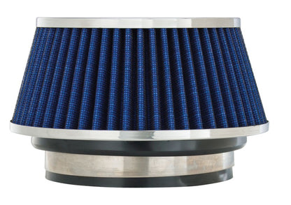 Spectre Adjustable Conical Air Filter 2-1/2in. Tall (Fits 3in. / 3-1/2in. / 4in. Tubes) - Blue 8166 8166 Photo - Primary