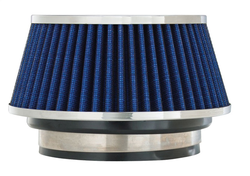 Spectre Adjustable Conical Air Filter 2-1/2in. Tall (Fits 3in. / 3-1/2in. / 4in. Tubes) - Blue 8166 8166 Photo - Primary
