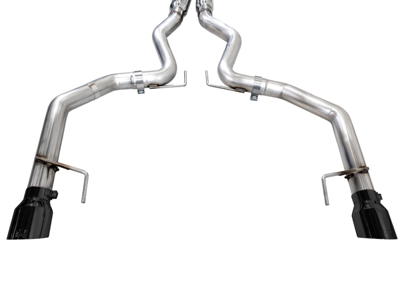 AWE Tuning AWE 2024 Ford Mustang GT Fastback S650 RWD Track Edition Catback Exhaust w/ Dual Diamond Black Tips 3020-33650 3020-33650 Photo - out of package