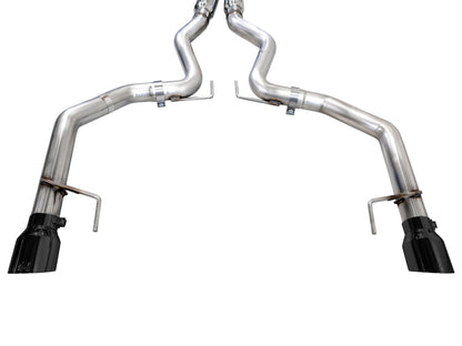 AWE Tuning AWE 2024 Ford Mustang GT Fastback S650 RWD Track Edition Catback Exhaust w/ Dual Diamond Black Tips 3020-33650 3020-33650 Photo - out of package
