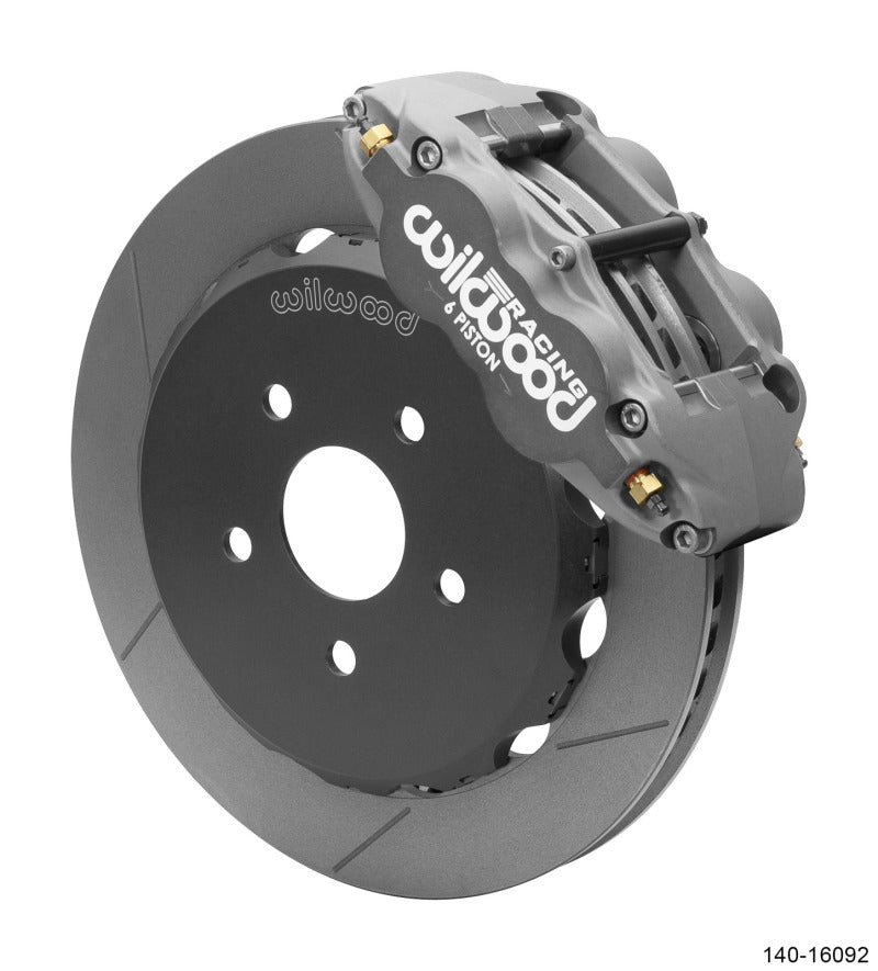 Wilwood Forged Narrow Superlite 6R Front Brake Kit (Race) 12.88in Slotted Rotor 06-15 Honda Civic Si 140-16092 140-16092 User 1