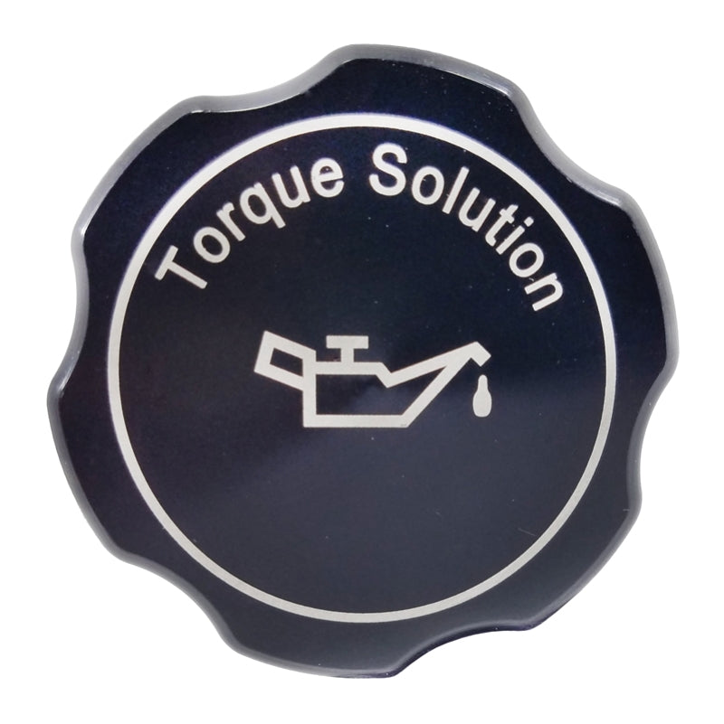 Torque Solution Billet Oil Cap: Subaru Engines TS-SU-313BK Photo - Primary