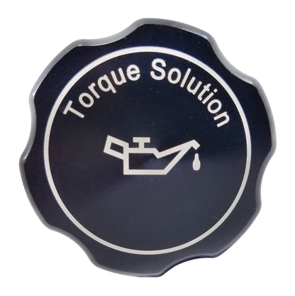 Torque Solution Billet Oil Cap: Subaru Engines TS-SU-313BK Photo - Primary