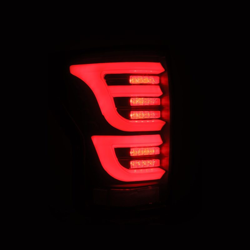 AlphaRex 07-13 Toyota Tundra LUXX-Series LED Tail Lights Black 670030 670030 User 3