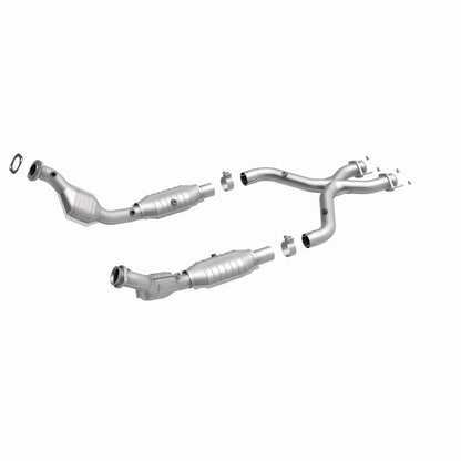 MagnaFlow Ford Mustang California Grade CARB Compliant Direct-Fit Catalytic Converter 454018 360 Degree Image Set